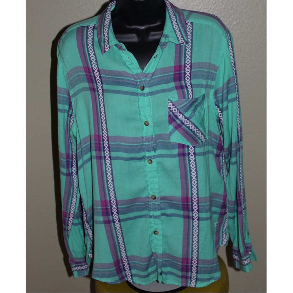 American Eagle Plaid Shirt